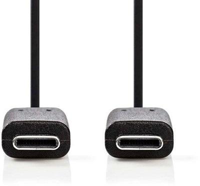 Nedis USB-Kabel | USB 3.2 Gen 1 | USB-C Male | USB-C Male | 60 W | 4K@60Hz | 5 Gbps | Vernikkeld | 3.00 m | Rond | PVC | Zwart | Doos - CCGB64700BK30 Nedis USB-Kabel | USB 3.2 Gen 1 | USB-C Male | USB-C Male | 60 W | 4K@60Hz | 5 Gbps | Vernikkeld | 3.00 m | Rond | PVC | Zwart | Doos - CCGB64700BK30
