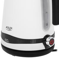 Adler AD 1295w Waterkoker 1,7 l Wit - thumbnail