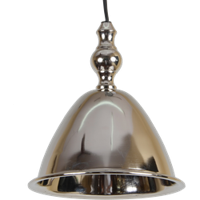 Hanglamp Abra Industrieel 16 cm 1 Lichts Glans Chroom - thumbnail