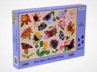 Garden Butterflies Puzzel 1000 Stukjes - thumbnail