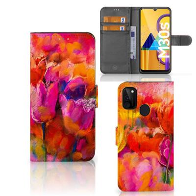 Hoesje Samsung Galaxy M21 | M30s Tulips Hoesje Samsung Galaxy M21 | M30s Tulips