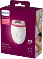 Philips BRE235/00 Satinelle Epilator Wit/Roze - thumbnail