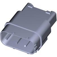 TE Connectivity 284844-1 Male behuizing (board) MCP Totaal aantal polen: 12 Inhoud: 1 stuk(s) - thumbnail