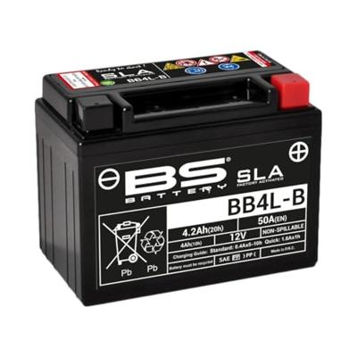 BS-BATTERY batterij "bb4l-b". battery bb4l-b bs sla