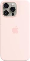 Apple Silicone MagSafe Case iPhone 15 Pro Max Light Pink - thumbnail