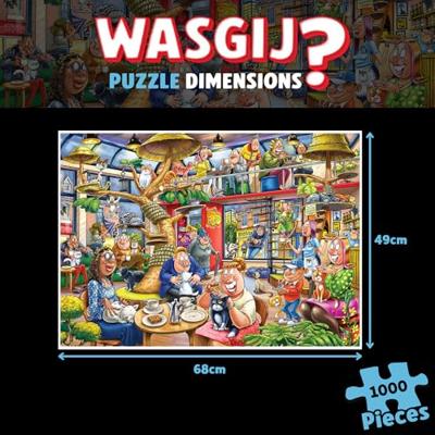 Jumbo Wasgij? Mystery 28 kat en muisspel! 1000 stukjes
