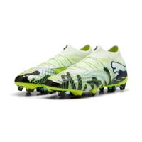 PUMA Future 9 Ultimate Creativity Gras Voetbalschoenen (FG) Groen Zwart Wit - thumbnail