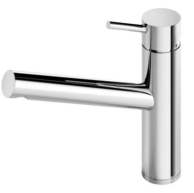 Keukenmengkraan Hotbath Fellow 1-hendel Draaibare Uitloop Geborsteld Nikkel