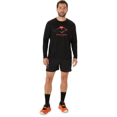 ASICS Fujitrail Logo Longsleeve T-Shirt Heren ASICS Fujitrail Logo Longsleeve T-Shirt Heren