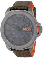 Horlogeband Hugo Boss Orange 659302530 / HB.221.1.34.2626 / 1513009 Leder/Textiel Multicolor 24mm - thumbnail