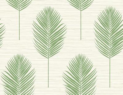 Dutch Wallcoverings Inlay Bali Fern Beige/Green