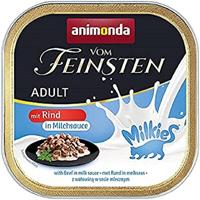 ANIMONDA Vom Feinsten Adult Milkies Beef - nat kattenvoer - 100g - thumbnail