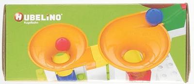 Hubelino knikkerbaan uitbreidingsset trechter, 44dlg. Hubelino knikkerbaan uitbreidingsset trechter, 44dlg.