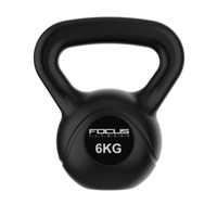 Kettlebell - Focus Fitness Cement - 6 kg - thumbnail