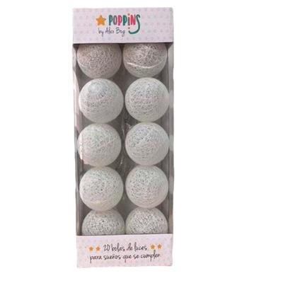 Bollenslinger LED Roymart Poppins Wit