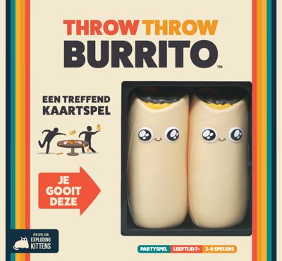Throw Throw Burrito spel NL Throw Throw Burrito spel NL