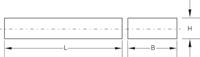 KS Tools 160.0437 Beschermingsblok (l x b x h) 250 x 150 x 55 mm - thumbnail