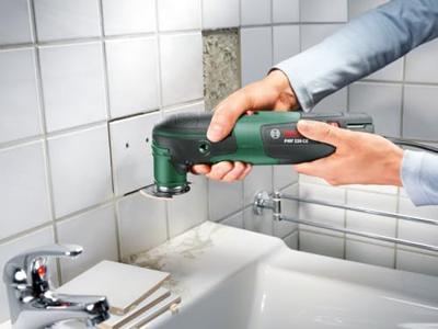 Bosch Groen PMF 220 CE Multitool in koffer incl. accessoiresset - 220W - 0603102001 - thumbnail