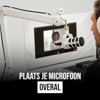 Rode PSA1+ broadcast microfoonstatief wit - thumbnail