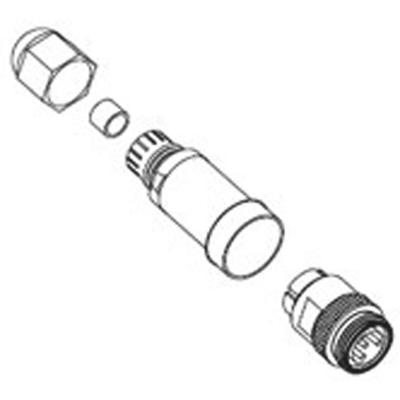 Molex 1300170029 Sensor/actuator connector Aantal polen (sensoren): 5 Stekker 1 stuk(s)