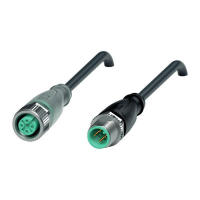 Pepperl+Fuchs 240779-100001 Sensor/actuator connector, geassembleerd Aantal polen (sensoren): 4, 4 1 m 1 stuk(s)