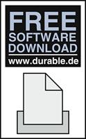 Durable 195701 Key Clip - 1957 Sleutelhanger Zwart 6 stuk(s) - thumbnail