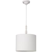 Led Hanglamp - Trion Hody - E27 Fitting - Rond - Mat Wit - Hout - thumbnail