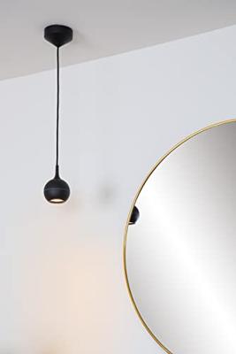 Lucide FAVORI Hanglamp 1xGU10 - Zwart Lucide FAVORI Hanglamp 1xGU10 - Zwart