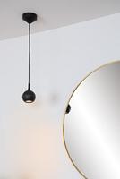 Lucide FAVORI Hanglamp 1xGU10 - Zwart - thumbnail