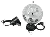 Eurolite 50101856 LED Spiegelbolset met LED-verlichting, Met motor 20 cm - thumbnail
