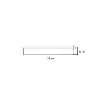 Plafonduitloop Boss & Wessing Aloni Rainshower Mat Zwart Boss & Wessing - thumbnail