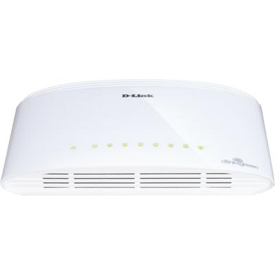 D-Link DGS-1008D DGS-1008D Netwerk switch 8 poorten 1 GBit/s D-Link DGS-1008D DGS-1008D Netwerk switch 8 poorten 1 GBit/s