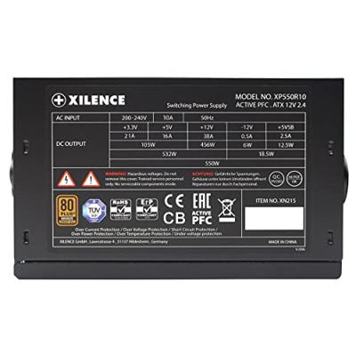 Xilence XN215 PC-netvoeding 550 W ATX 80 Plus Bronze
