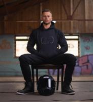 OXFORD Jas "armourlite aa pullon" van hoodie armourlite sweater ms black gr. l - thumbnail