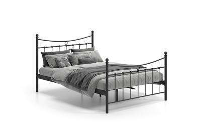 Bed Molly Zwart 140x200cm