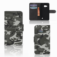Microsoft Lumia 550 Telefoon Hoesje Army Light - thumbnail