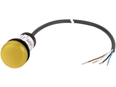 Eaton C22-L-Y-24-P62 Signaallamp Plat Geel 24 V DC/AC 1 stuk(s) Eaton C22-L-Y-24-P62 Signaallamp Plat Geel 24 V DC/AC 1 stuk(s)