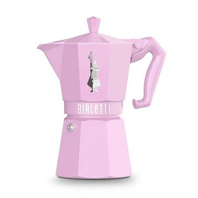 Italiaanse Koffiepot Bialetti MOKA EXCLUSIVE 6T Roze Aluminium 6 Kopjes (6 Stuks) - thumbnail