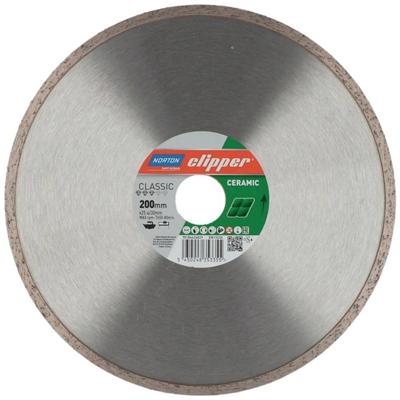 Norton Abrasives 70184626829 Classic Ceramic Diamanten doorslijpschijf Diameter 200 mm Boordiameter 30 mm 1 stuk(s) Norton Abrasives 70184626829 Classic Ceramic Diamanten doorslijpschijf Diameter 200 mm Boordiameter 30 mm 1 stuk(s)