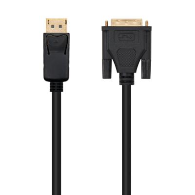 NANOCABLE 10.15.4501 Converter DisplayPort naar DVI, DisplayPort/stekker - DVI/stekker, zwart, 1 m