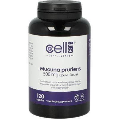 CellCare Mucuna pruriens 500mg (25% L-dopa) 120 Capsules