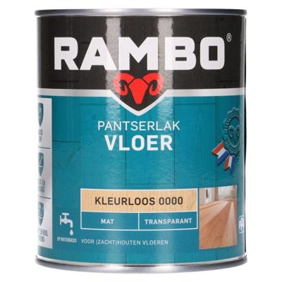 Rambo Pantserlak Vloer Transparant Mat - Blank
