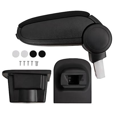 VidaXL Armsteun 16x35x(30-49) cm abs zwart