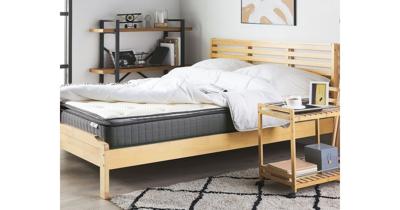 Beliani - CHARM - Matras - Wit - 180 x 200 cm - Polyester