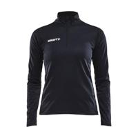 Craft 1905625 Progress Halfzip Tee LS W - Black/White - XS - thumbnail