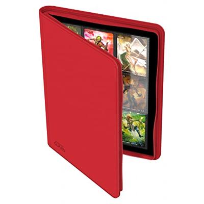 Ultimate Guard Zipfolio 360 18-Pocket Xenoskin - Red