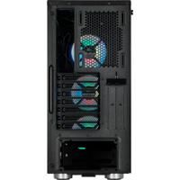 iCUE 465X RGB - Midtowermodel - ATX - geen voeding (ATX) - 3x RGB fan - USB/Audio - zwart - thumbnail