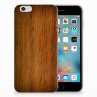 Apple iPhone 6 | 6s | Bumper Hoesje | Donker Hout - thumbnail