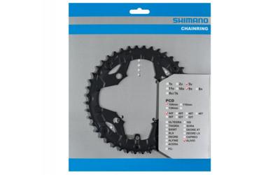 Shimano - kettingblad 44 tands alivio fc-t4060 9 speed - zwart