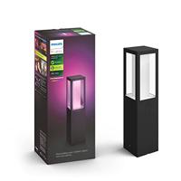 Philips Sokkel Buitenlamp Hue Impress 40cm - 24volt - zwart 1743430P7 - thumbnail